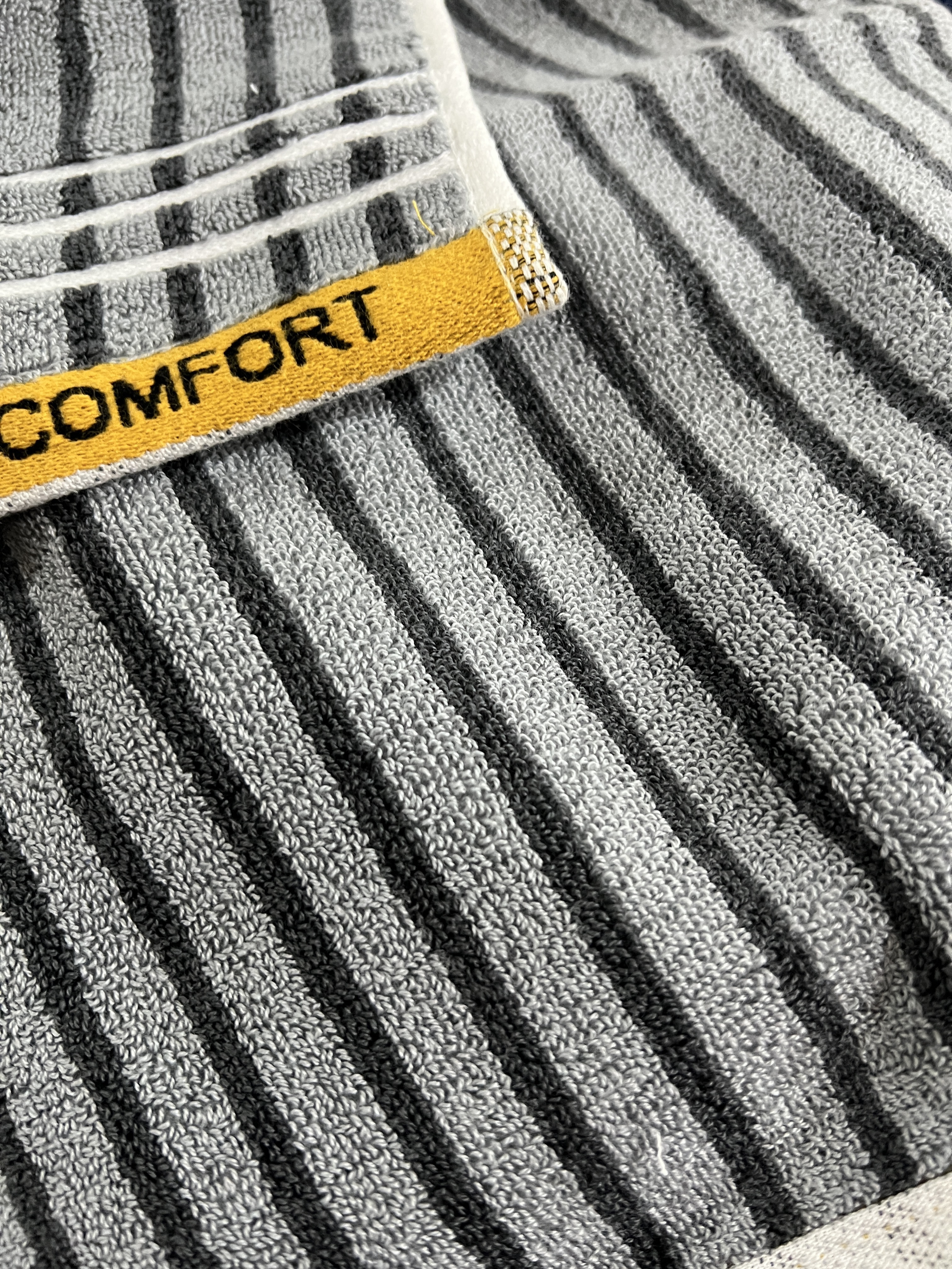 世纪金鹰 精梳棉高端条纹面巾 125g/ 条 125g晒单图