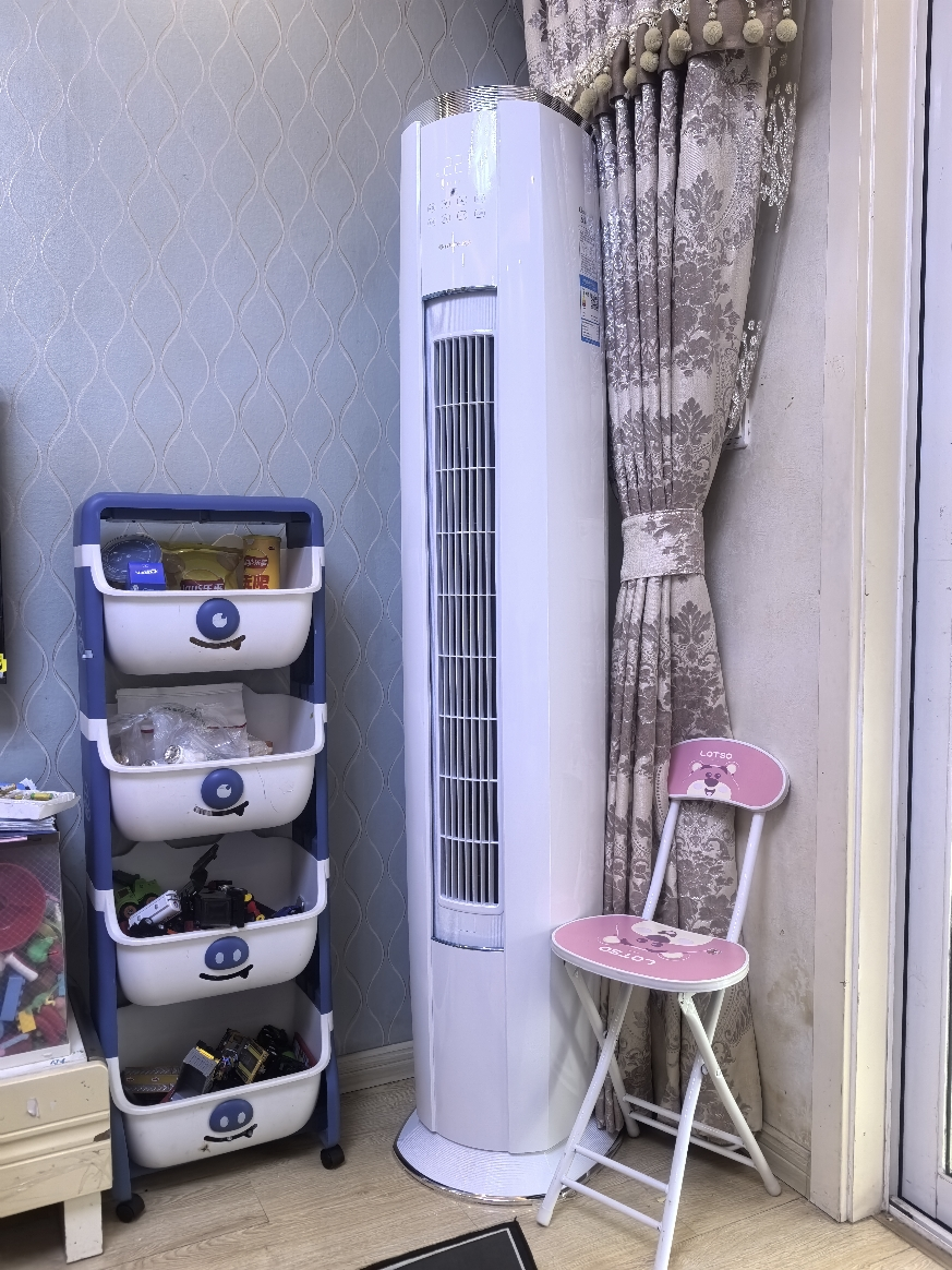 格力空调云锦Ⅲ新能效变频一级3匹圆柱柜机家用空调冷暖 KFR-72LW/NhBa1BAt 立柜式节能省电晒单图