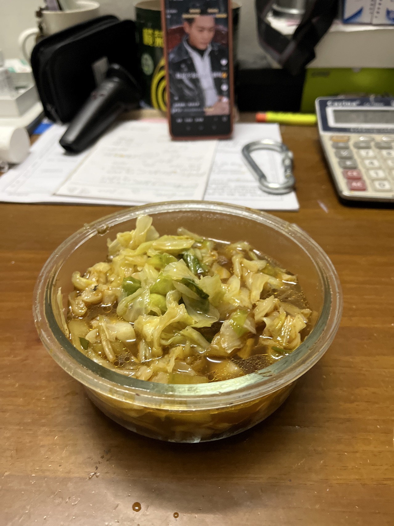 三维工匠微波炉加热饭盒分隔型玻璃保鲜便当餐盒套装上班族学生专用碗日式 无隔白小圆410晒单图