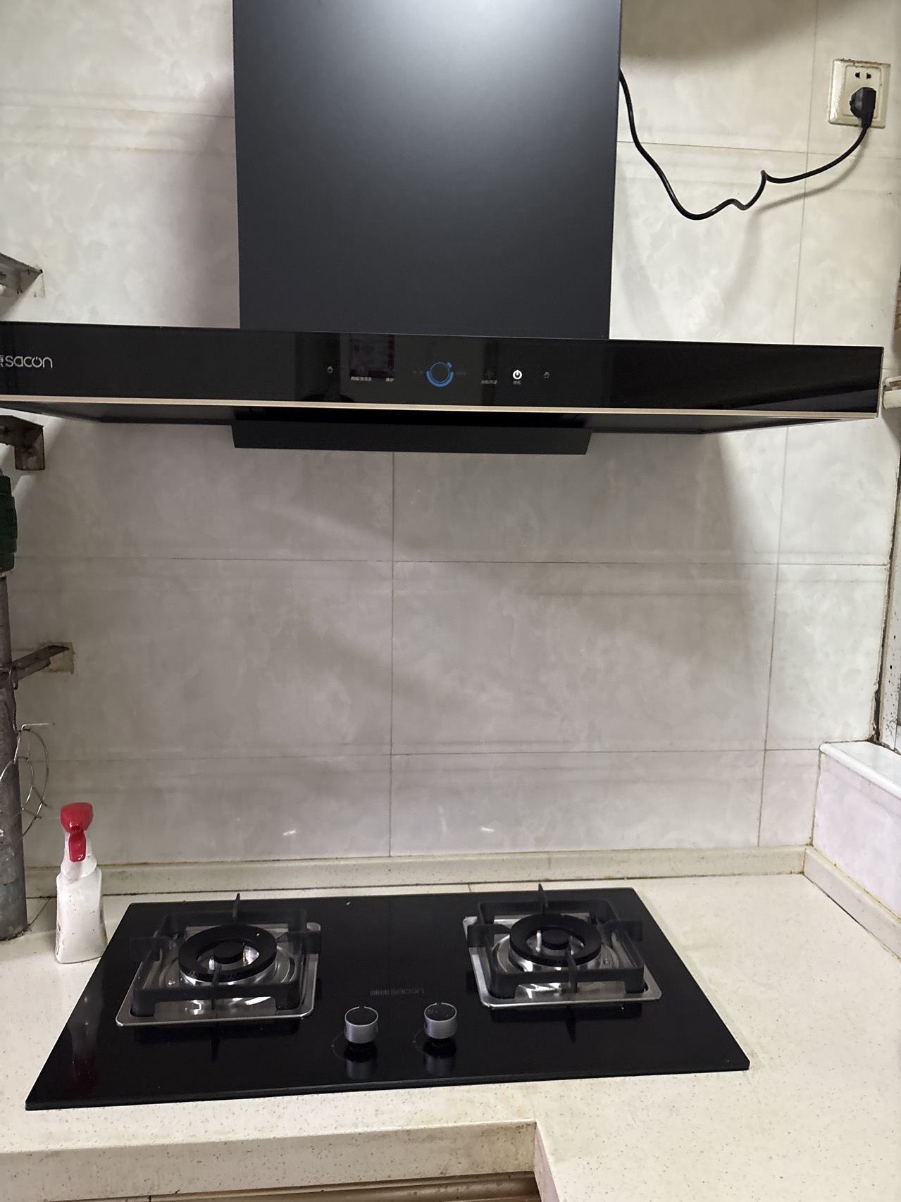 帅康(sacon)T811+71B烟灶套餐欧式26立方大吸力厨电套装变频吸油烟机煤气灶燃气灶两件套抽油烟机灶具套餐天然气晒单图