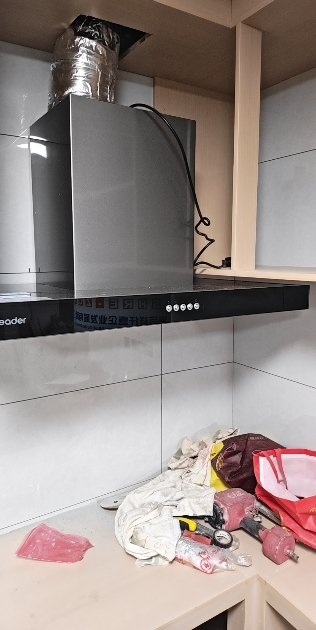 海尔智家统帅(leader)抽油烟机CXW-200-IT1902 欧式17m³大风量 家用厨房大吸力顶吸式油烟机单机晒单图