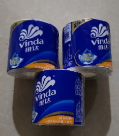 维达蓝色经典卷纸4层160g27卷卫生纸 有芯卷筒纸巾厕纸家用实惠装(整箱销售)(新旧包装交替发货)晒单图