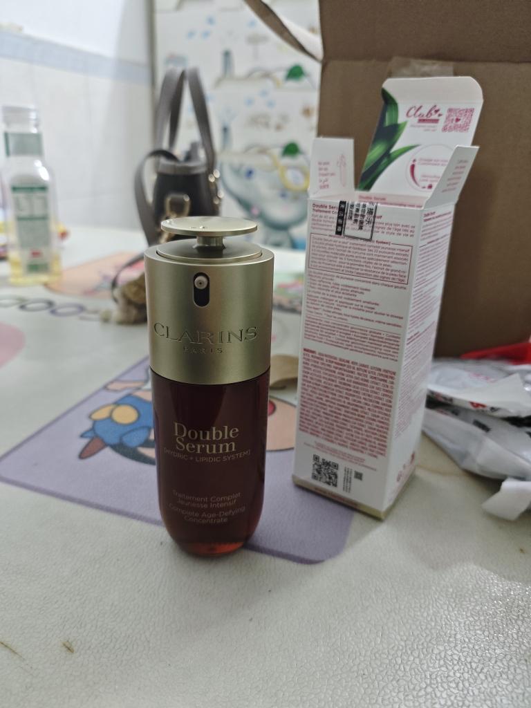 娇韵诗(CLARINS) 第九代双萃焕活修护精华露75ML 保湿补水易吸收不油腻 抗初老抗皱 熬夜精华晒单图