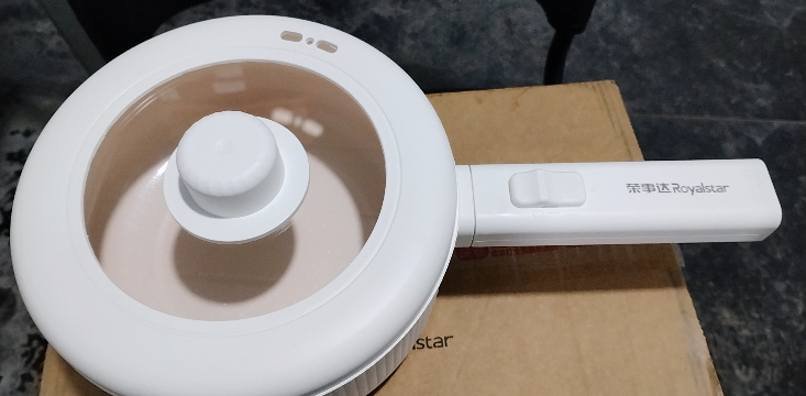 荣事达电煮锅学生宿舍锅多功能一体不粘锅家用电炒菜炒锅电热火锅DZG16A551晒单图