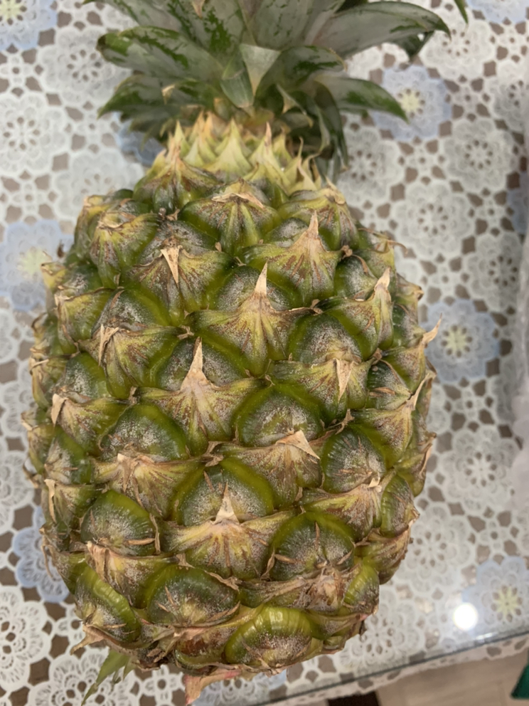 [苏鲜生]海南金钻凤梨 净重2.5斤 1个 大果 当季新鲜水果 酸甜多汁 产地精选晒单图