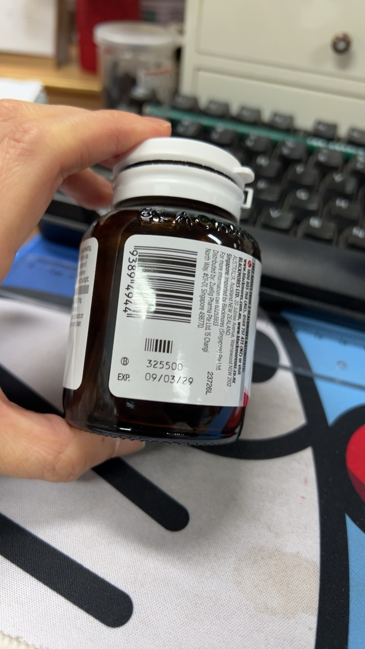 BLACKMORES 澳佳宝 高浓缩辅酶Q10 150毫克 30粒/瓶 澳洲进口 120克心脏保健品晒单图