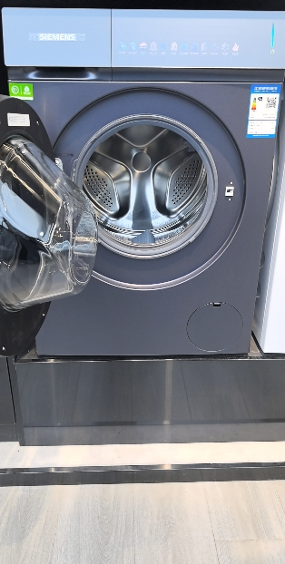 西门子小幸熨洗干一体机WN54K7G10W 湖蕴蓝 蒸汽除皱 深层净洗晒单图