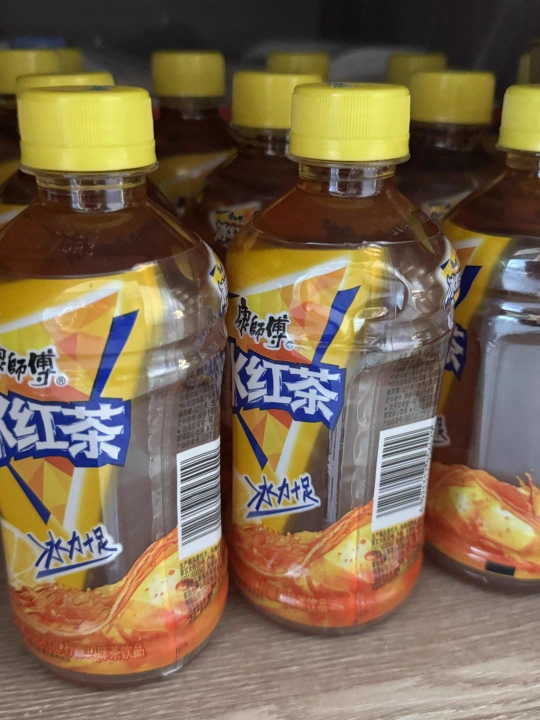 康师傅冰红茶小瓶装茶饮料330ml*3瓶柠檬饮料晒单图