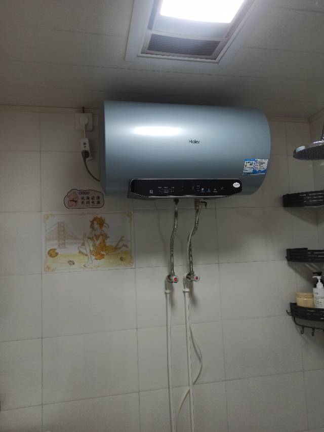 海尔(Haier)60升电热水器EC6002H-MA5U1 3300W变频速热 金刚无缝内胆 镁棒免更换 一级能效节能晒单图