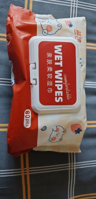 蓝漂 玩偶猫系列亲肤湿巾婴儿 180*140mm*80抽 宝宝手足口擦拭湿巾晒单图