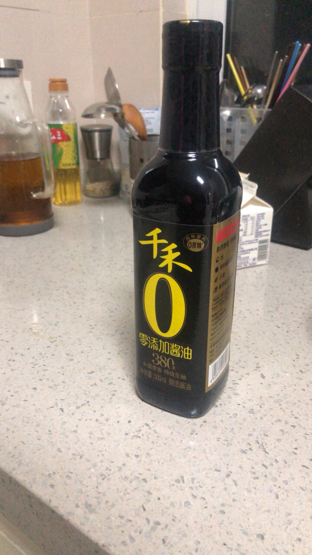 千禾酱油380天500ml纯粮酿造头道特级生抽不含味精无碘晒单图