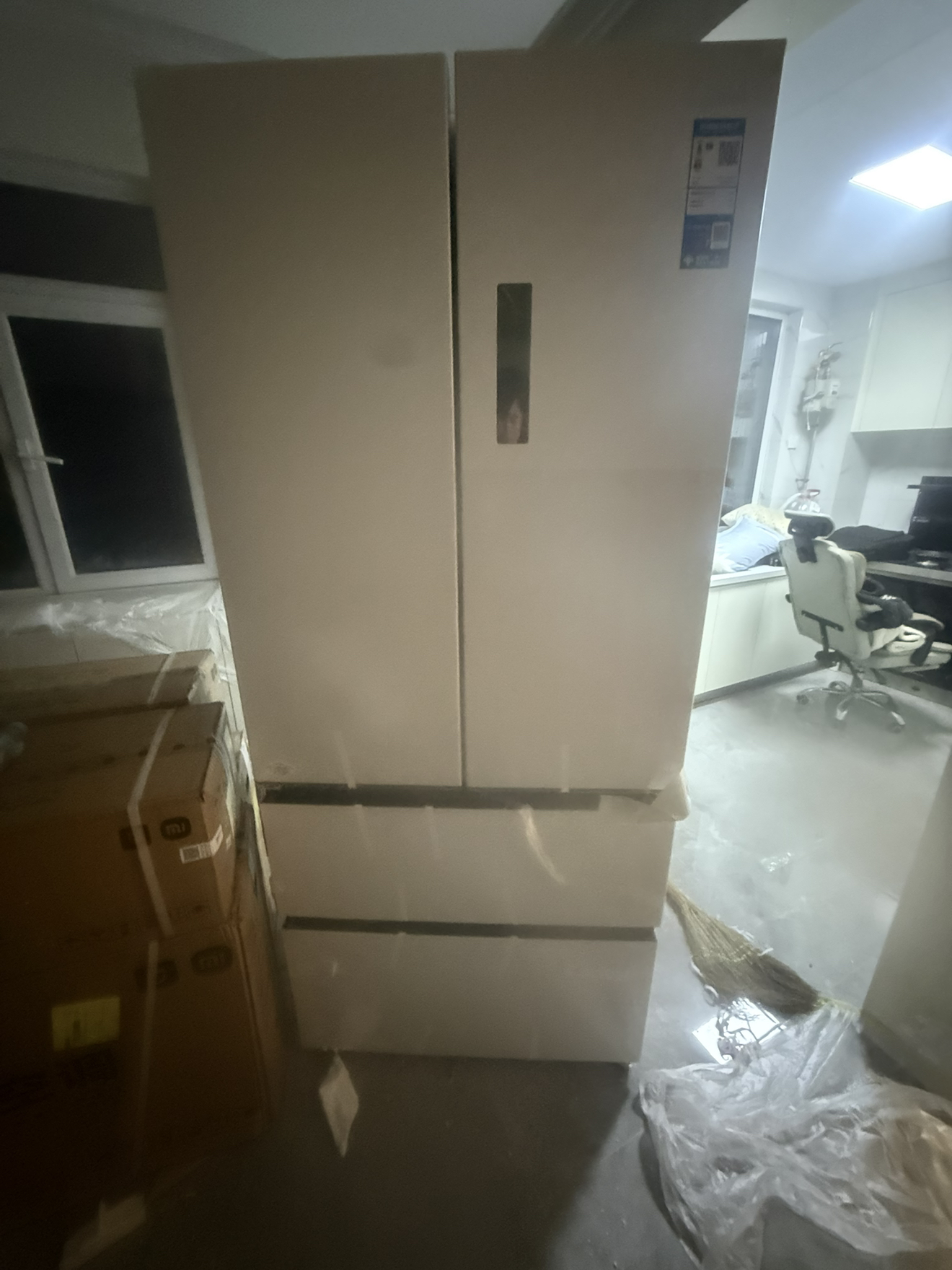 [自营]美的冰箱M60机皇550法式多门超薄纯平全嵌一级除菌净味大容量家用制冰冰箱双系统MR-550WUFIPZE曦云白晒单图