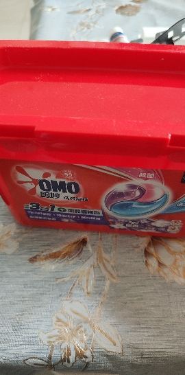 奥妙(OMO)三合一洗衣凝珠18颗 薰衣草 浓缩洗衣液持久留香除菌除螨晒单图