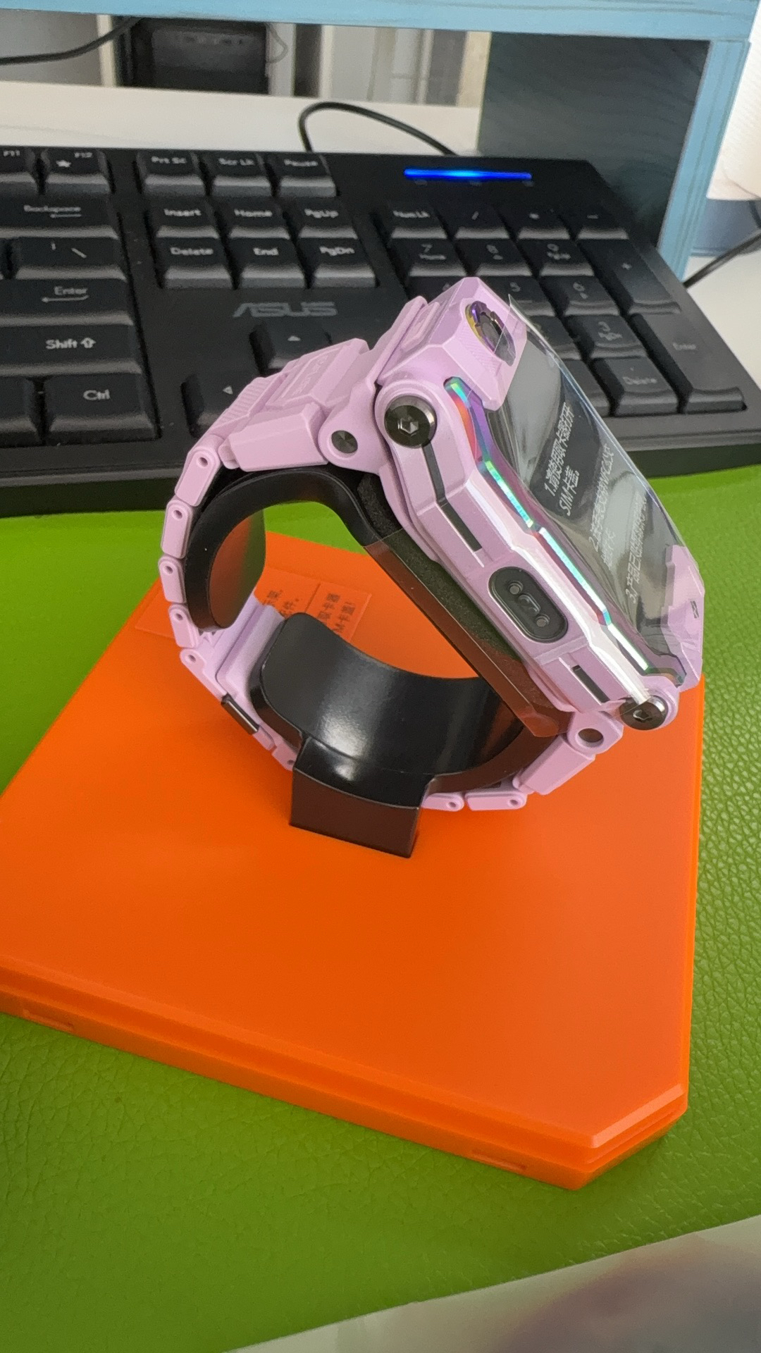 [智能手表]小天才儿童电话手表Z9豆蔻紫 防水GPS定位智能手表 学生儿童移动联通电信4G视频拍照双摄手表手机男女孩晒单图