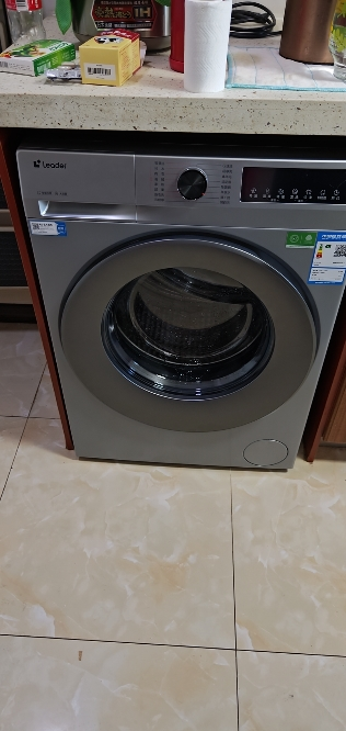 Leader 海尔智家出品 12公斤 变频 滚筒洗衣机 精华洗 流星银 1.21洗净比 XQGL120-LD536SU1晒单图