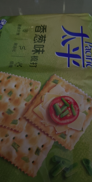 太平苏打饼干400g*1包梳打饼干早餐小零食休闲食品小吃(香葱味)晒单图