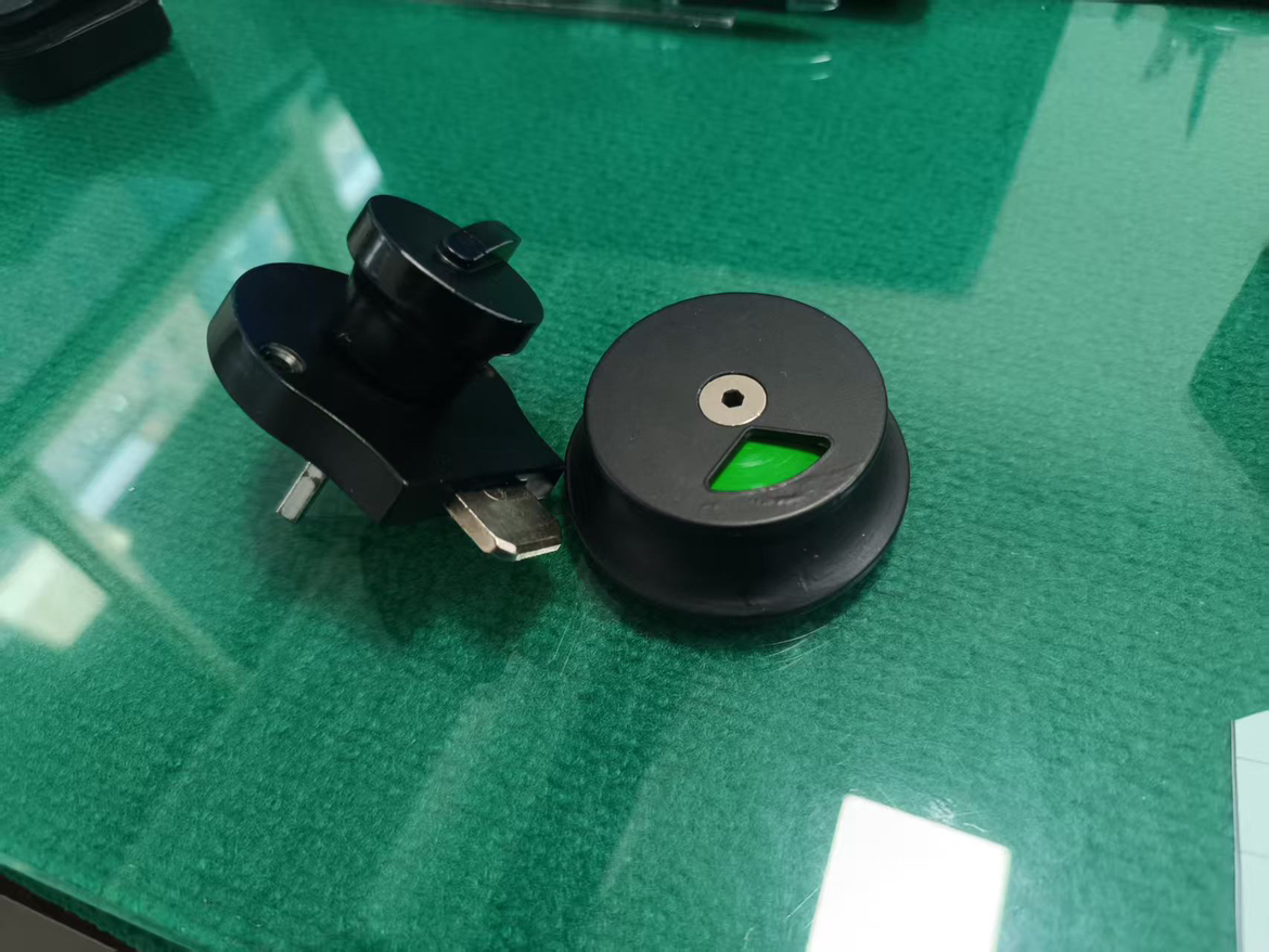 红鲸鱼 隔断五金配件门锁(黑色)1个晒单图