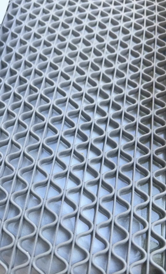 杜晶 镂空地垫浴室防滑垫泳池车间PVC地板塑料防水加厚地垫灰色DJ-DD210J晒单图