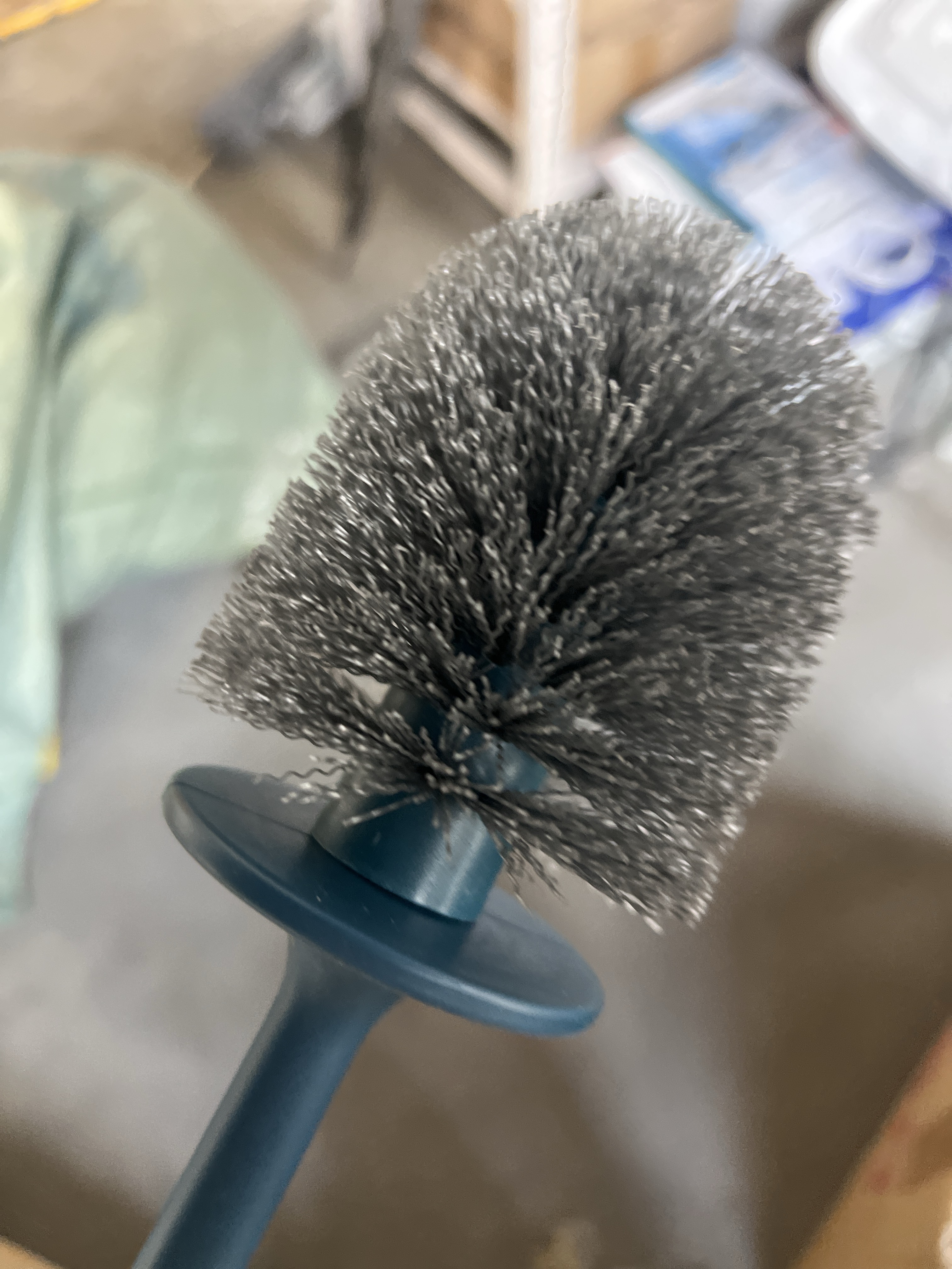 苏宁宜品 SNYP-MTS01圆形蓝色马桶刷套装[带底座]1套晒单图