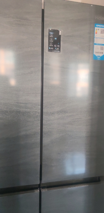 Haier海尔冰箱十字门对开冰箱478升家用大容量超薄多门电冰箱1级变频干湿分储净化保鲜智能物联四门冰箱478WDYU1晒单图