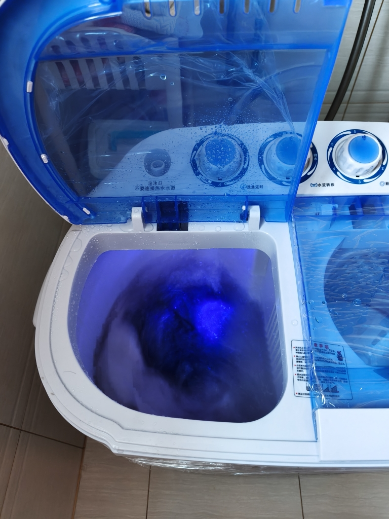 小鸭迷你洗衣机小型双桶双缸家用半自动母婴儿童宝宝内衣裤洗脱一体晒单图