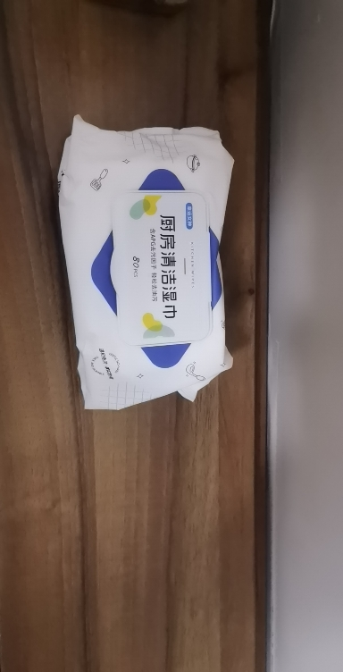 佳燕(JIAYAN)厨房湿巾加大加厚80抽一次性油烟厨具去油去污清洁湿纸巾80抽*1包[JY-CF832]晒单图