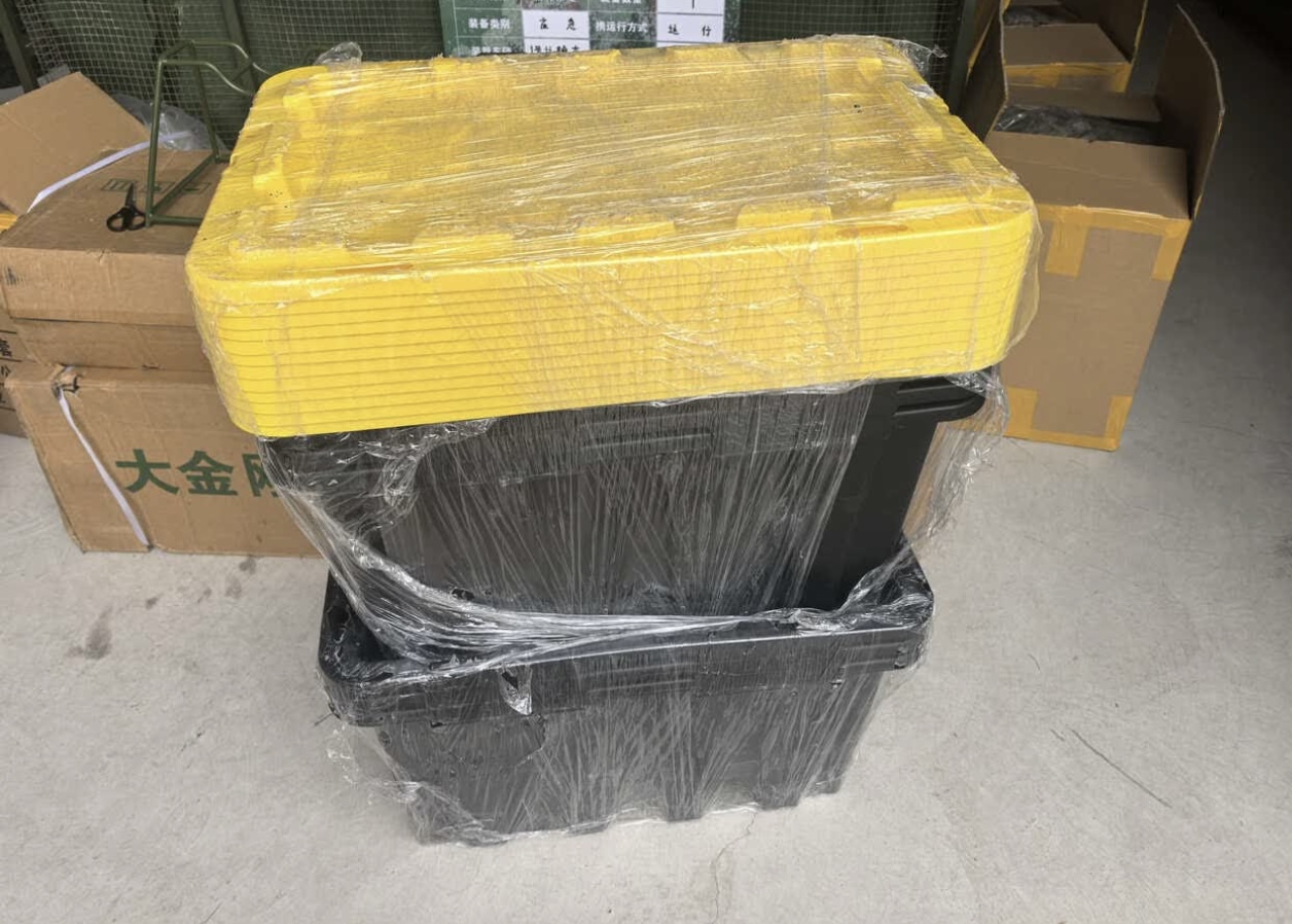 苏宁宜品 SNYP-SNX180 家用工业风车载收纳箱户外工具收纳箱25L(新款黄盖)晒单图