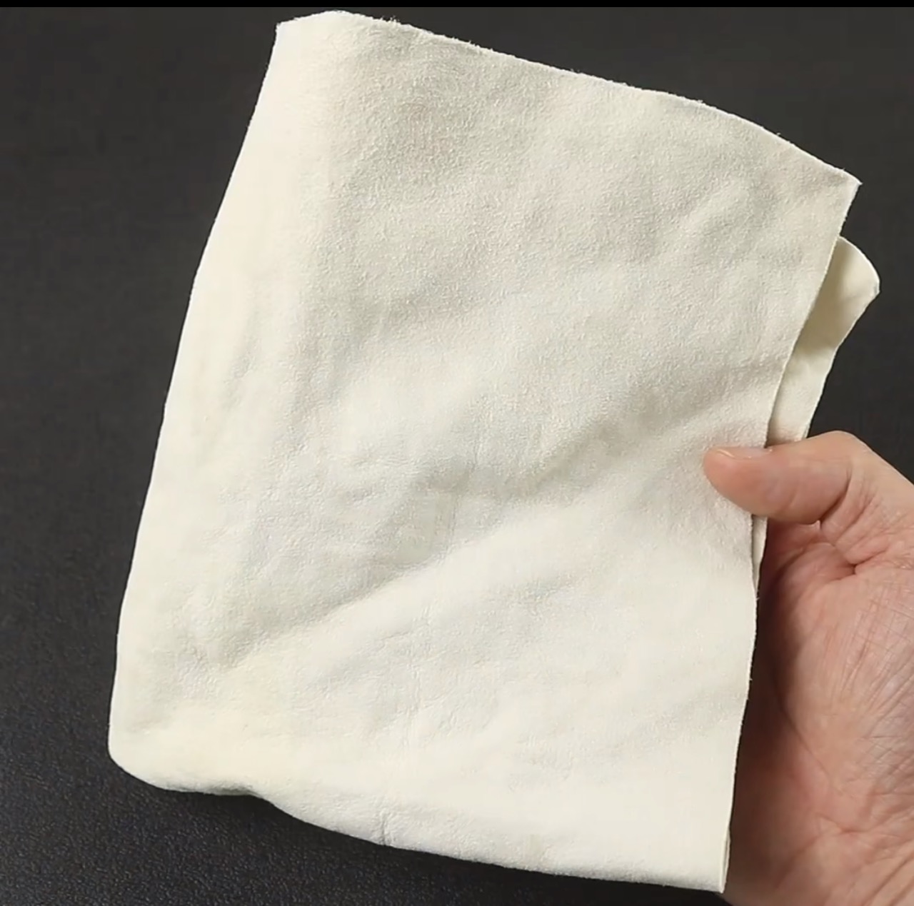 苏宁宜品 SNYP-MB174 羊麂皮抹布洗车毛巾玻璃擦车布 规则款30*40cm晒单图