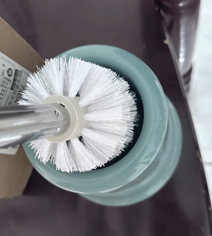 苏宁宜品 SNYP-MTS05加长柄厕所刷带底座马桶刷 1套晒单图
