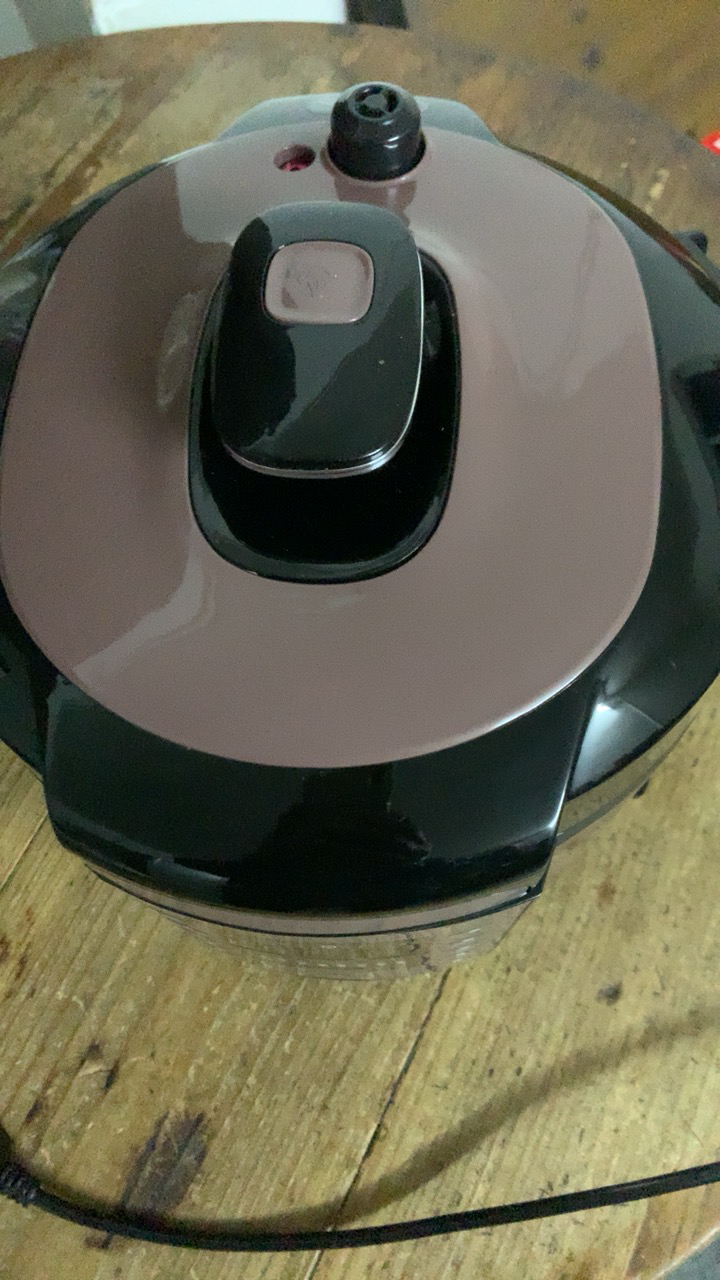 美的(Midea)电压力锅家用高压锅5L升双胆电高压锅一键排气大面板压力锅智能煮饭炖菜电饭煲MY-YL50Simpl晒单图