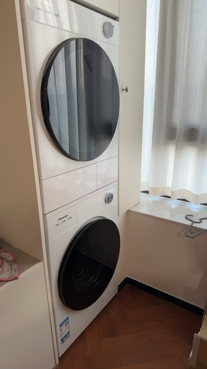 [全新三变频]松下白月光5.0Ultra洗烘套装10KG家用智投除毛洗衣机N4M1+N4MR1晒单图