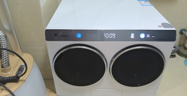 [迷你小乌梅]小天鹅双筒分区洗可组懒人三筒洗衣机叠加洗烘一体内衣洗衣机白色哆啦A梦联名款TNDD20-08AIDE晒单图