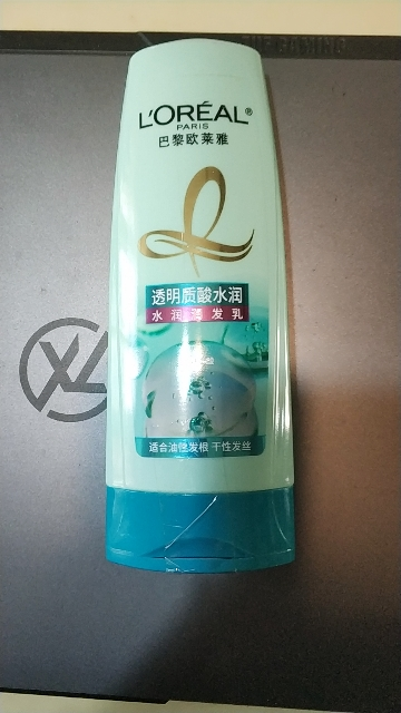 欧莱雅(LOREAL)透明质酸水润润发乳200ml晒单图