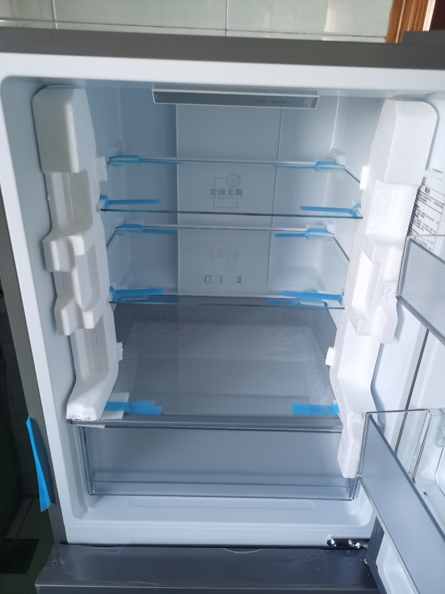 海尔(Haier)193升两门冰箱 风冷无霜 变频一级 深冷-30°保鲜 电子控温BCD-193WGHC2E7WV(银)晒单图