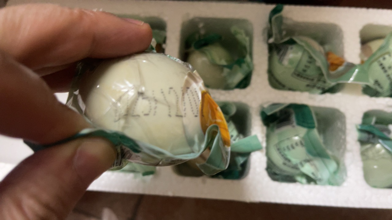 [熊猫鸟]正宗咸鸭蛋 10枚 50-60g/个 红泥腌制烘焙流油蛋黄酥月饼粽子红心咸蛋晒单图