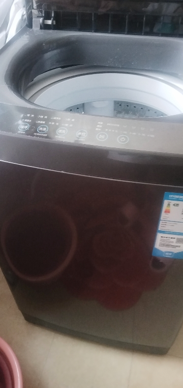 海尔(Haier)12公斤直驱变频大神童1级能效家用全自动波轮洗衣机大容量超净洗纳米微泡净XQB120-BZ20E0晒单图