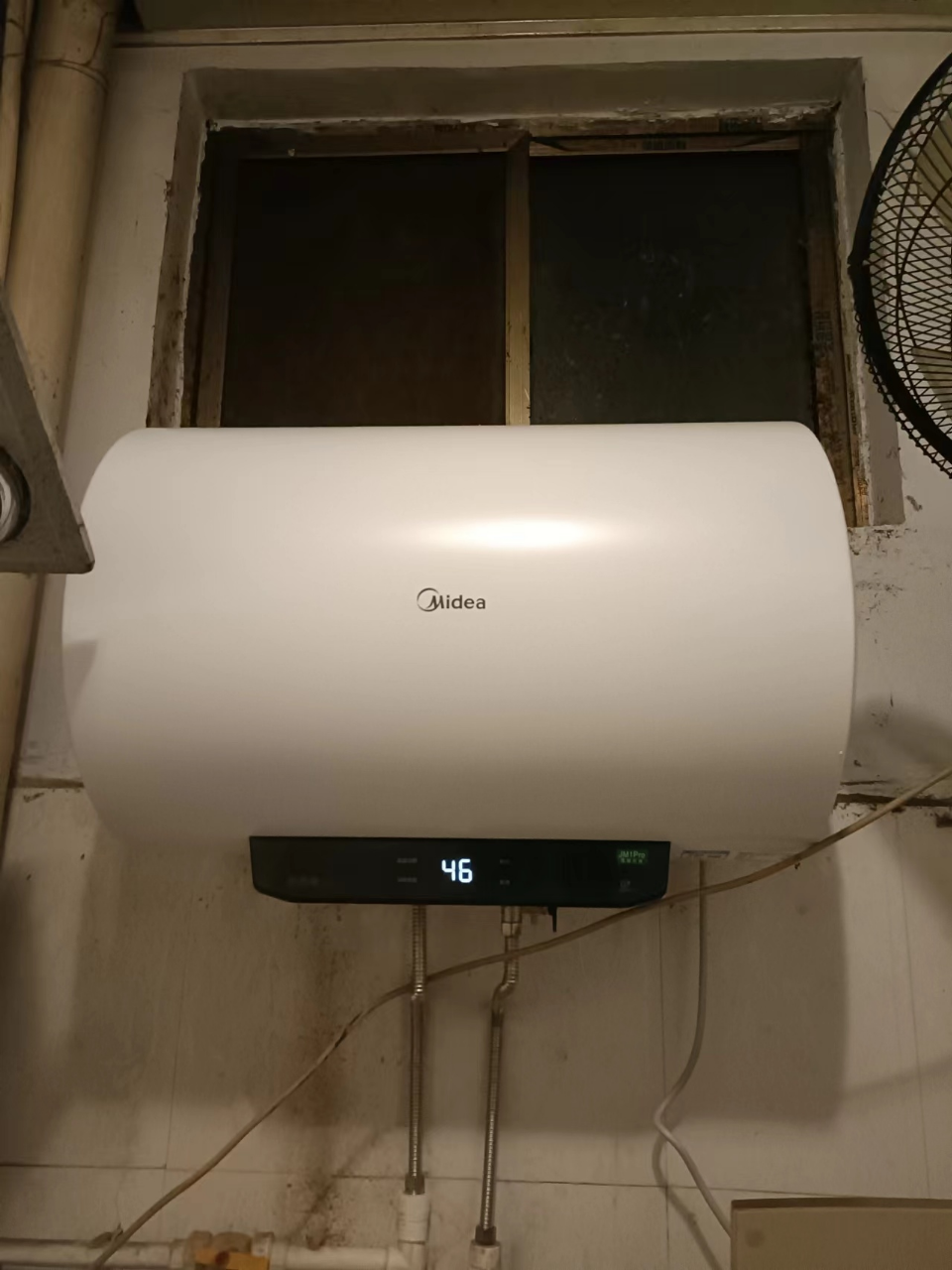 美的(Midea)80升电热水器JM1升级款3300W超一级能效 长效免换镁棒 双效抑菌热水器F80-33JM1 Pro晒单图