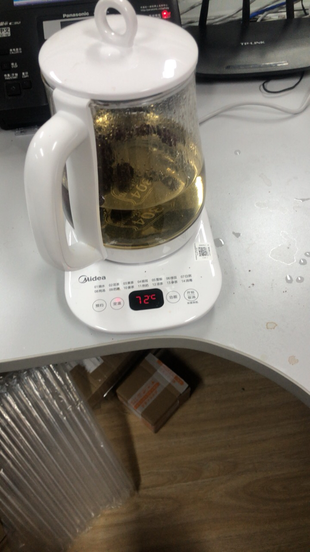 美的(Midea)养生壶烧水壶家用智能多段温控恒温电热水壶自动保温泡茶专用电水壶煮茶壶开水壶MK-Y15X-J晒单图