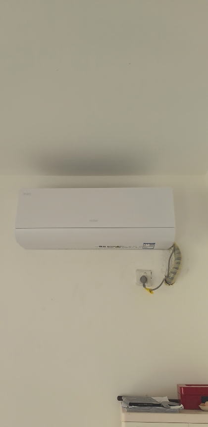 [纯铜管]海尔空调小红花(Haier)1.5匹 新1级能效智慧节能除菌自清洁冷风防直吹 KFR-35GW/E1-1套机晒单图