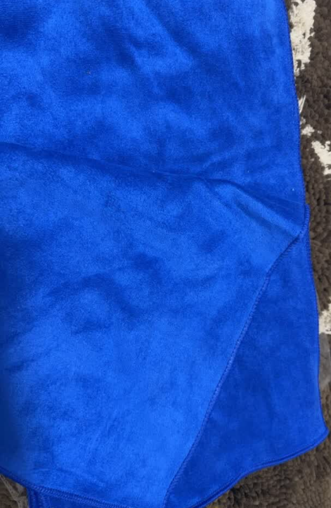 苏宁宜品 SNYP-MB128 清洁抹布400g蓝色加厚款30*30CM晒单图