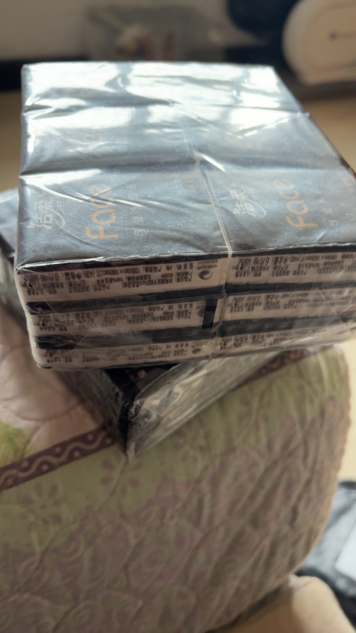 洁柔 手帕纸 黑Face古龙水香四层6片36包装 迷你 面巾纸 餐巾纸 擦手纸晒单图