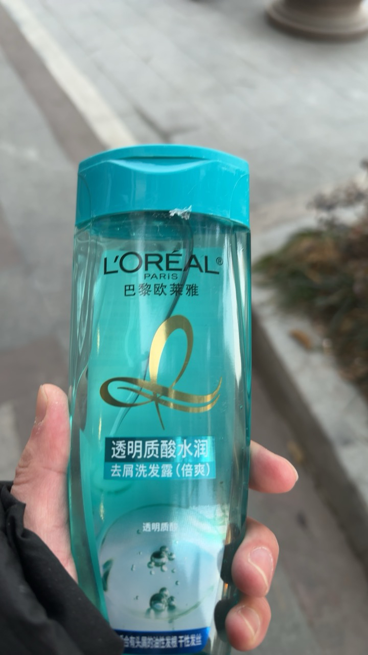 欧莱雅透明质酸水润去屑洗发露(倍爽)200ml晒单图