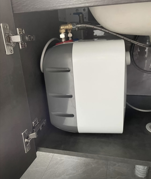 海尔(Haier)一级能效5升迷你上出水电热水器小厨宝1750W速热小尺寸大水量金刚胆不漏水 EC5FA[以旧换新]晒单图