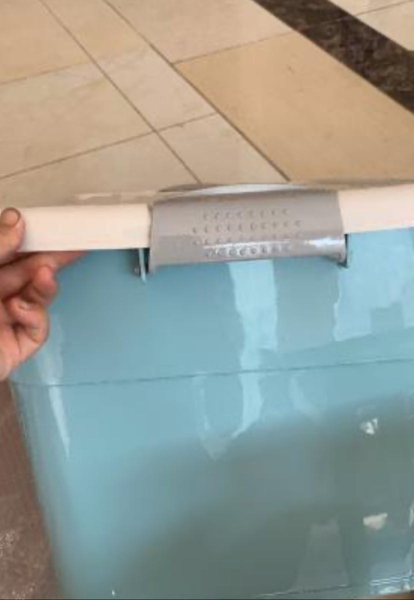 苏宁宜品 SNYP-SNX185 加大号蓝色 防潮家用玩具衣服收纳箱晒单图