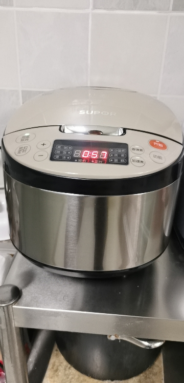 苏泊尔(SUPOR)智能电饭煲电饭锅5L容量球釜内胆多功能智能预约不粘内胆蒸煮米饭 CFXB50FC59-75晒单图