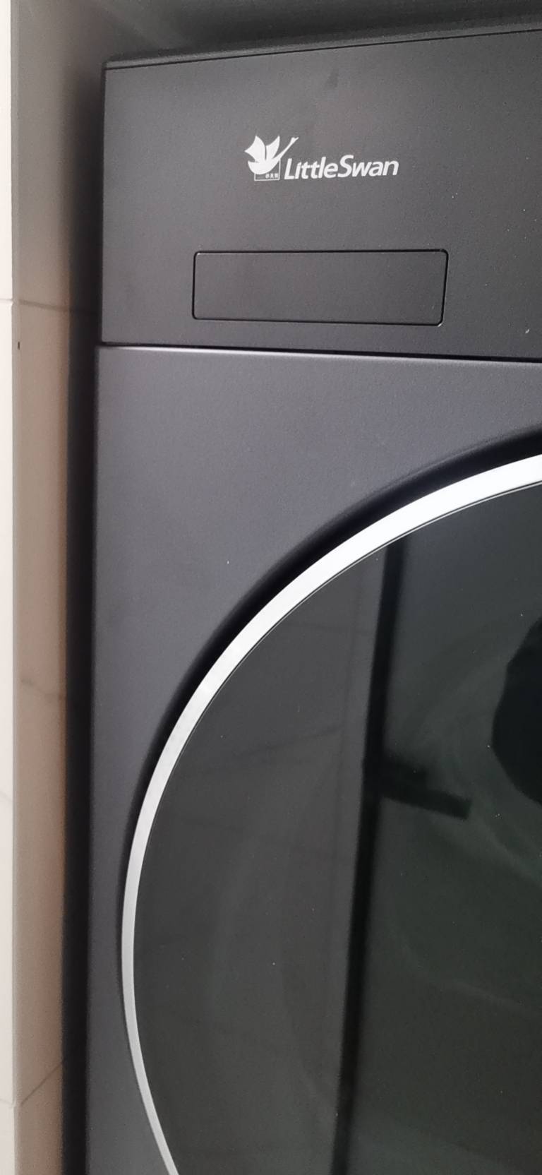 小天鹅TH10H86PRO热泵变频烘干机10千克瑾瑜蓝低噪侧开独嵌两用LED数码屏显示晒单图