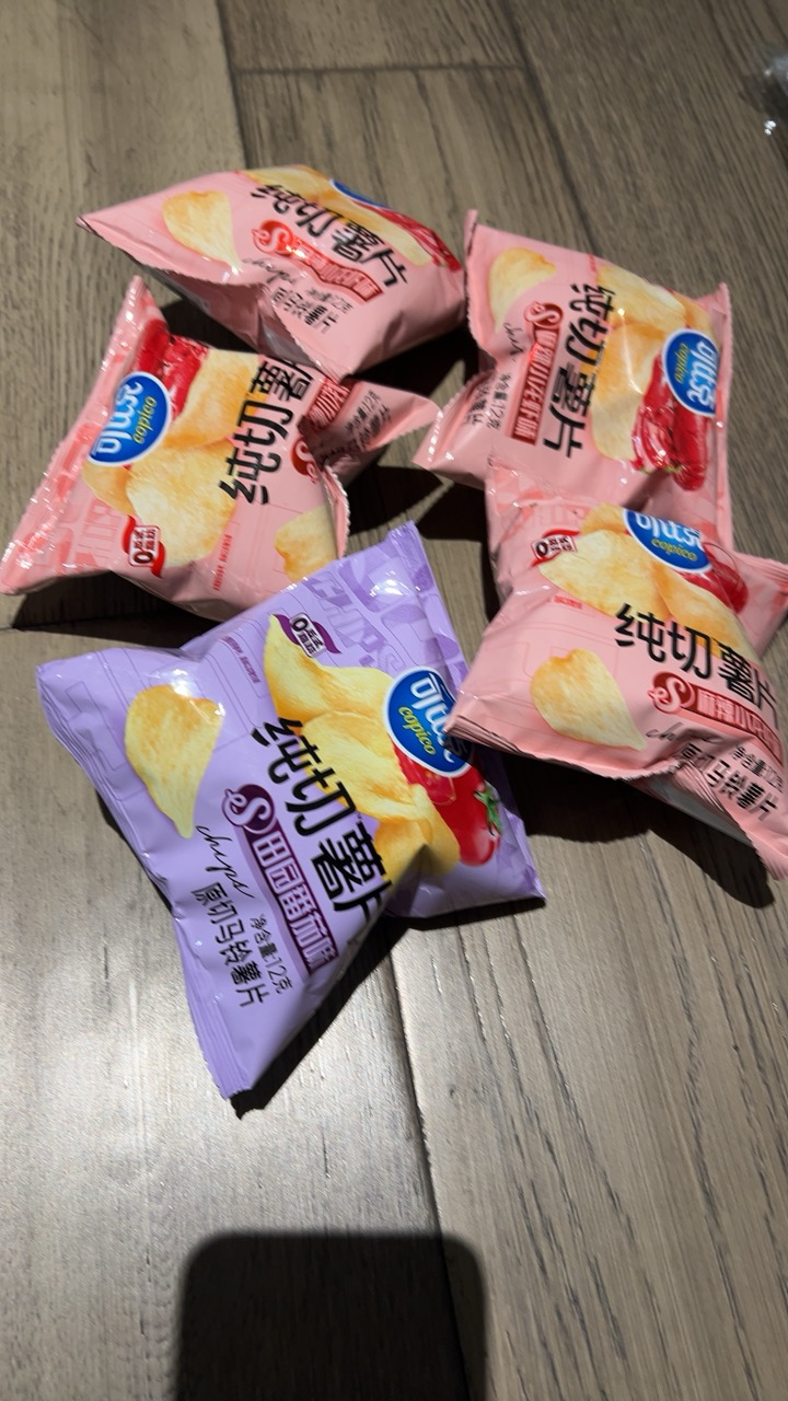 可比克薯片12g*5包混合口味小零食休闲小吃食品超大礼包批发晒单图