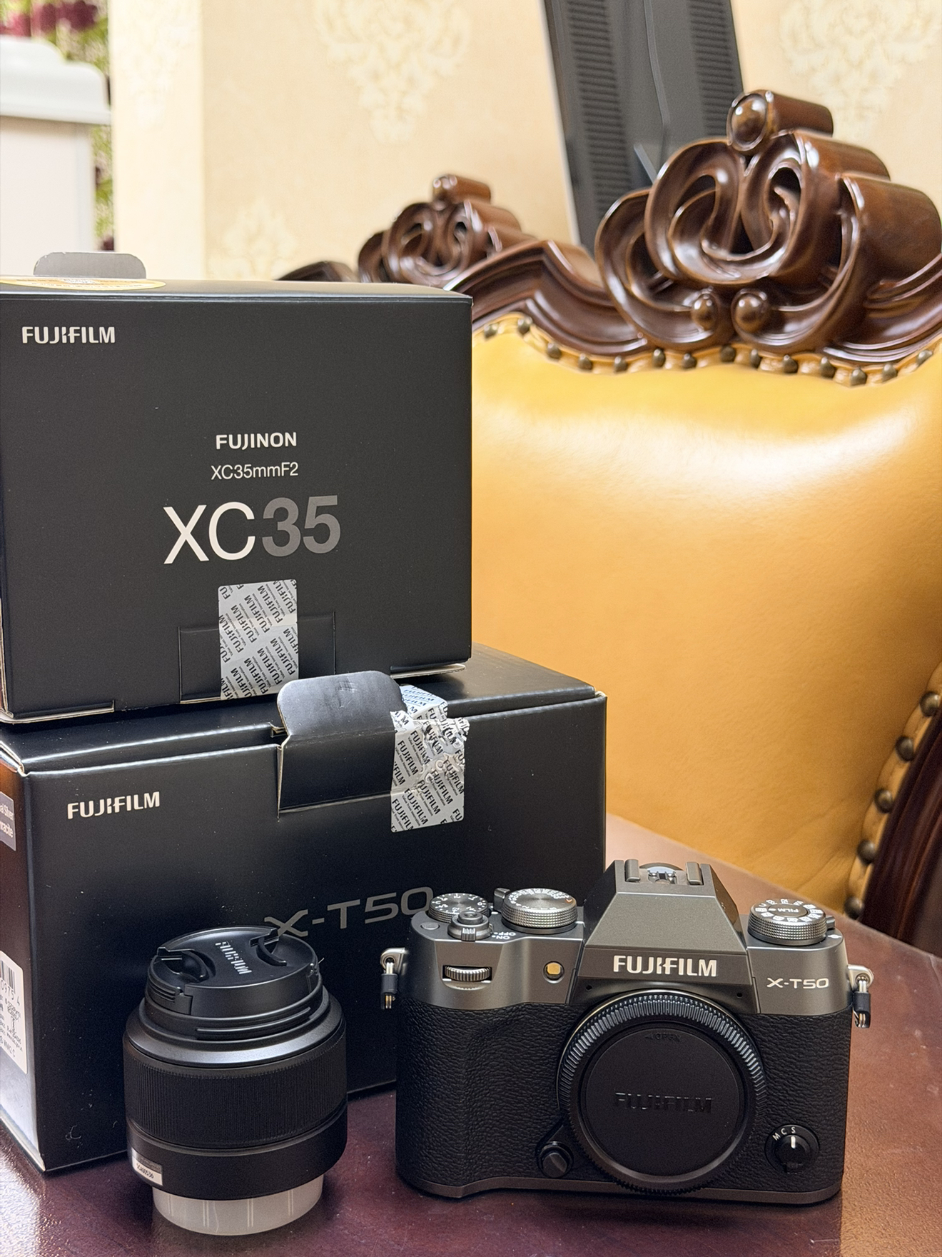 富士X-T50/XC35F2石墨灰 标配 便携三向翻折屏静太拍摄4020万像素1.6亿像素拍摄 复古全能晒单图