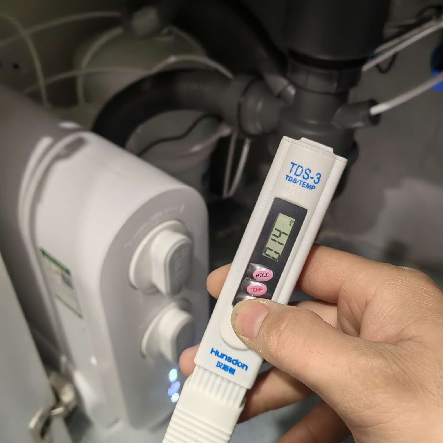 汉斯顿/Hunsdon家用0阻垢剂净水器管线机套装厨下式净饮机RO反渗透净水机过滤器母婴直饮厨房纯水机D3晒单图