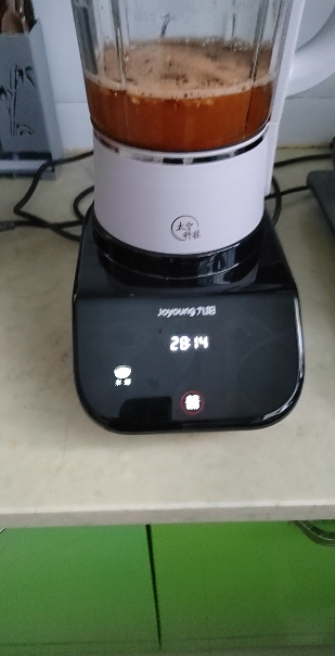 九阳破壁机家用多功能豆浆全自动加热料理机果汁机低音正品新款P557晒单图